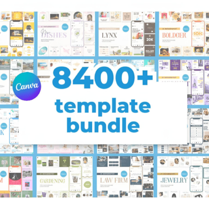 8400+ Social Media Canva Template Bundle