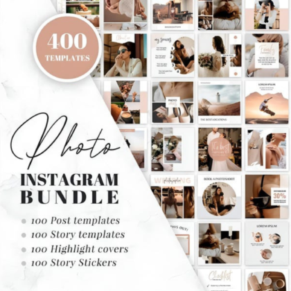 Instagram Canva Templates for Photographers