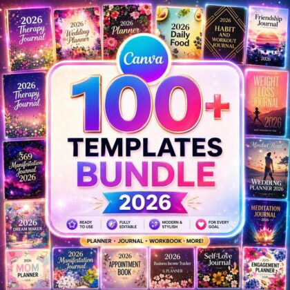 100+ Editable KDP Interiors Bundle