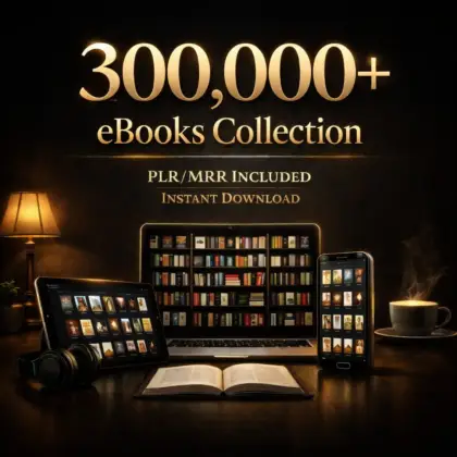 300,000+ Resellable eBooks Bundle