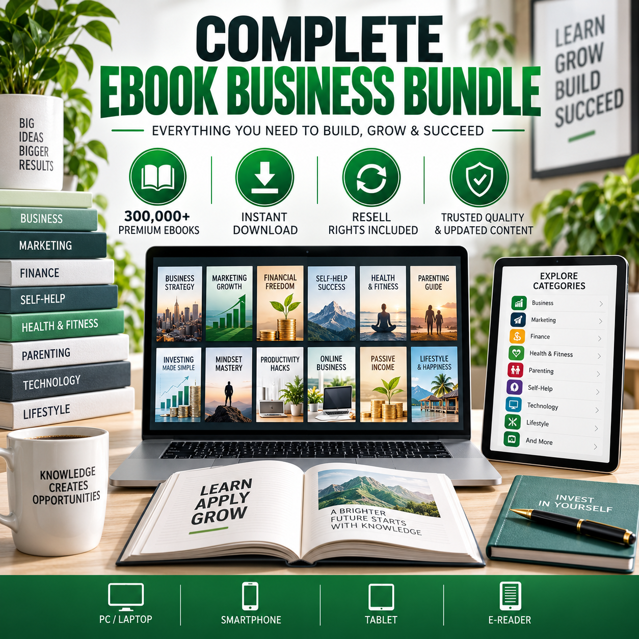 300,000+ Resellable eBooks Bundle - Image 3
