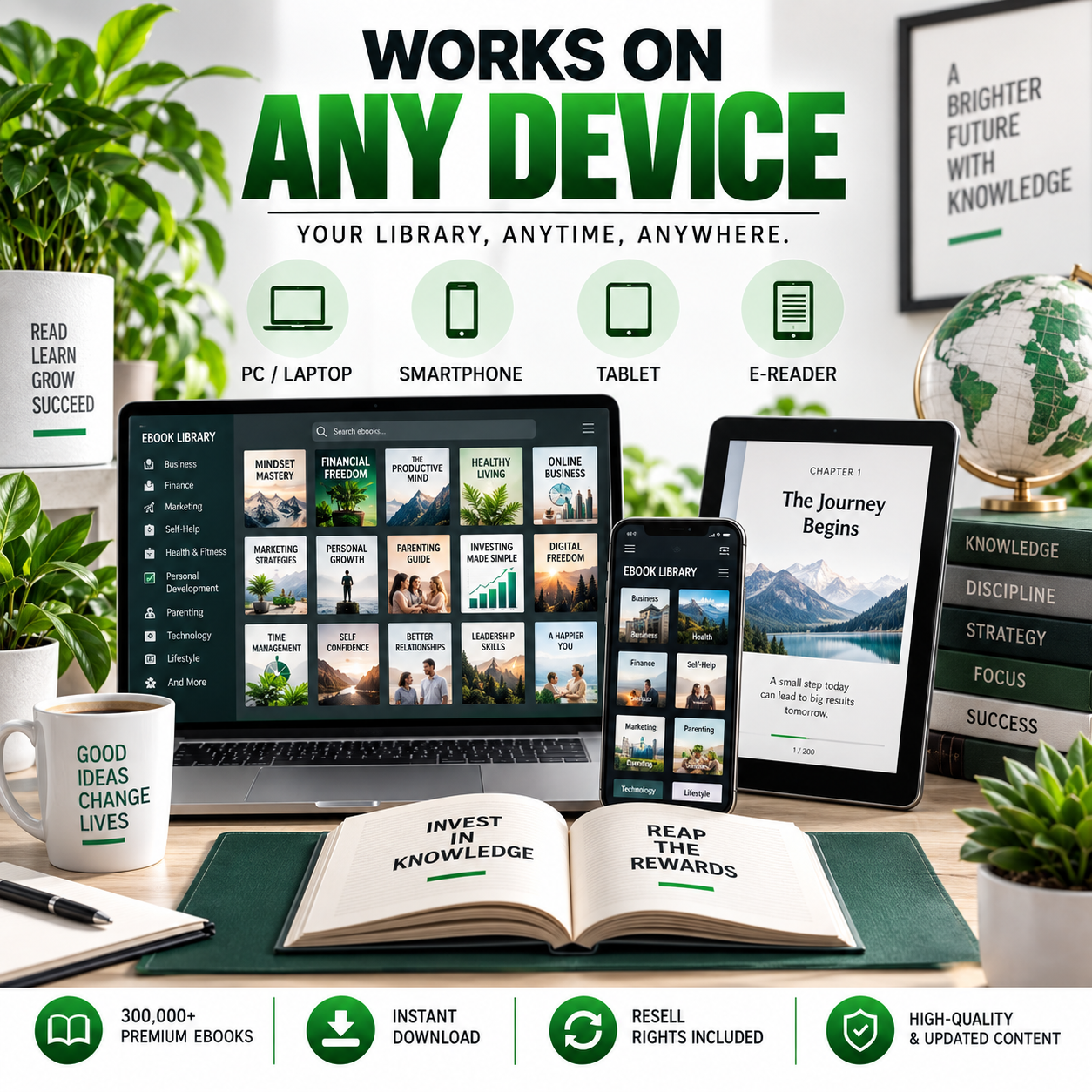 300,000+ Resellable eBooks Bundle - Image 4