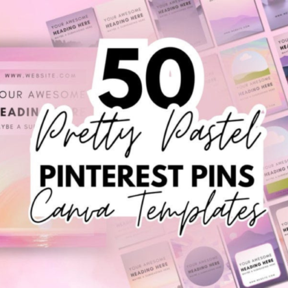 50 Pastel blogger templates
