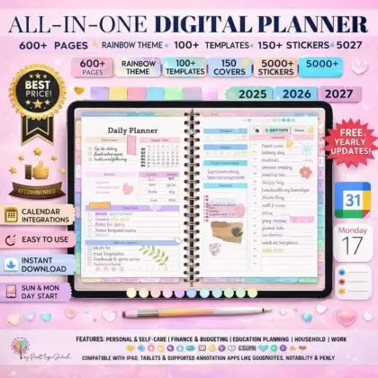 All-in-One Digital Planner 2026