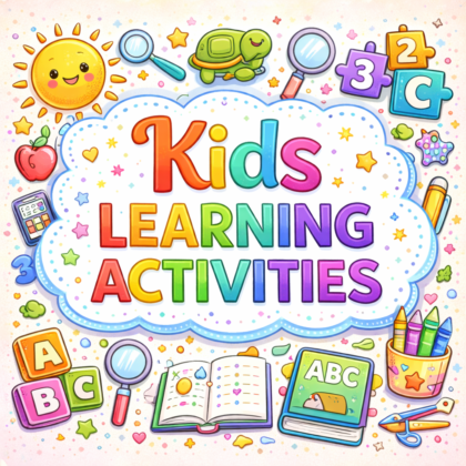 Kids Learning Activities
