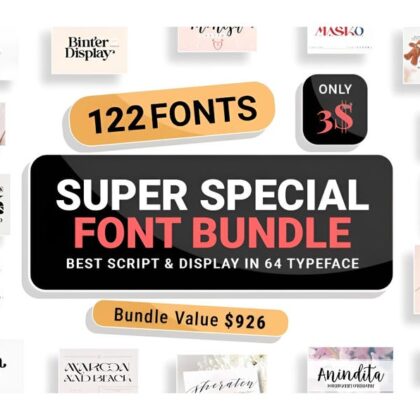 Super Special Font Bundle