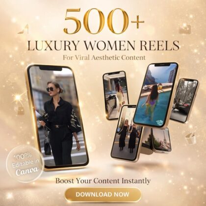 500+ Faceless Feminine Reels Bundle