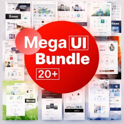 Mega UI Website Template Bundle