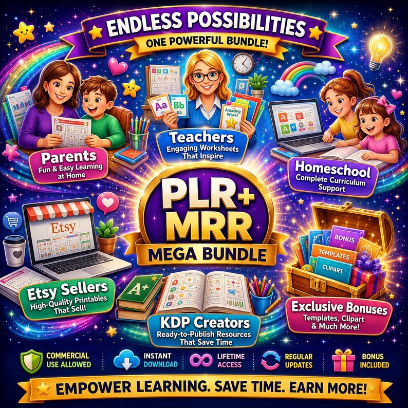 21000 Kids Worksheets Mega Bundle - Image 7