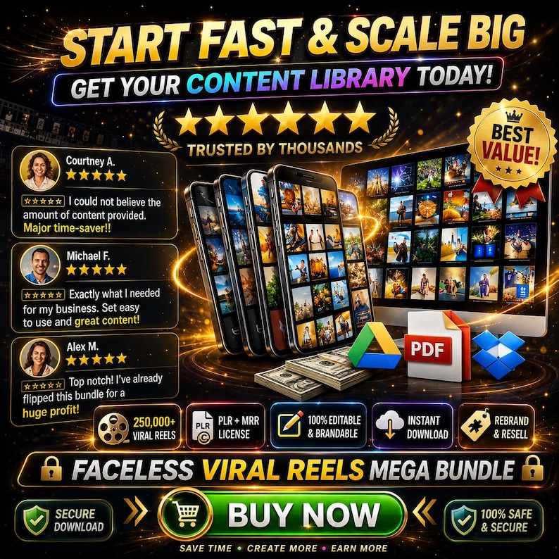 250,000+ Viral Reels Mega Bundle - Image 5