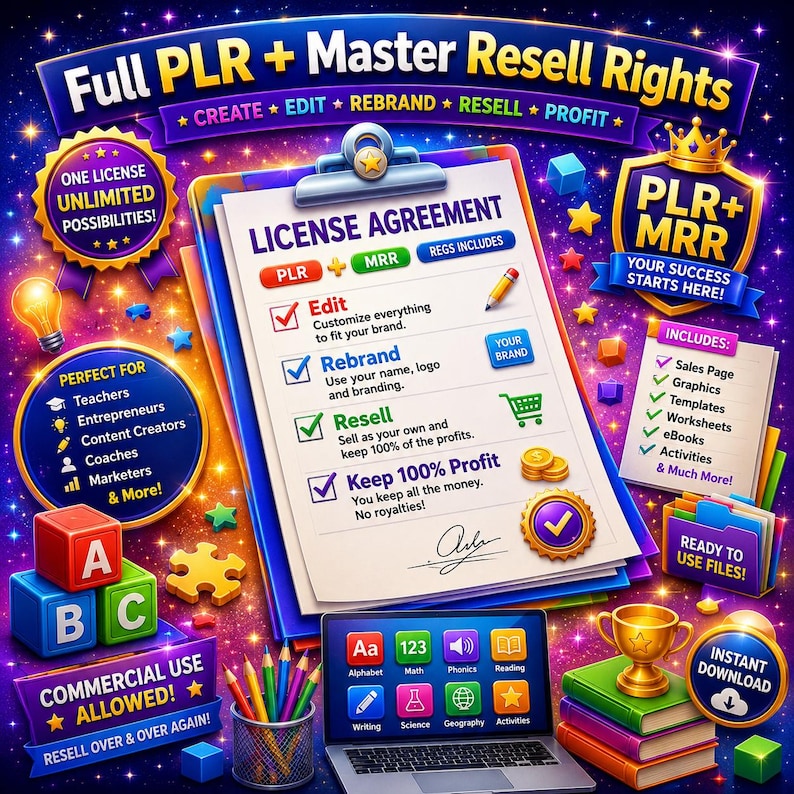 21000 Kids Worksheets Mega Bundle - Image 6