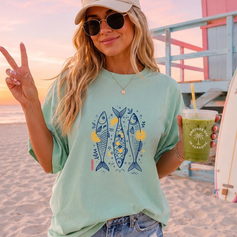 Trendy Coastal Summer Bundle SVG - Image 7