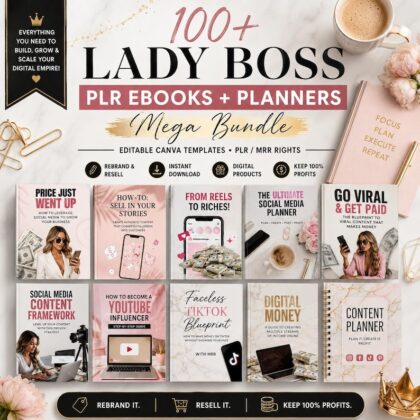 100+ Lady Boss eBooks and Planners