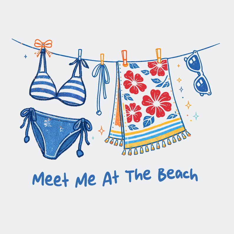 Trendy Coastal Summer Bundle SVG - Image 13