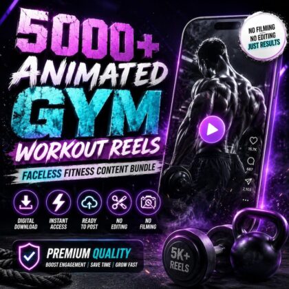 5000+ Fitness Reels Bundle