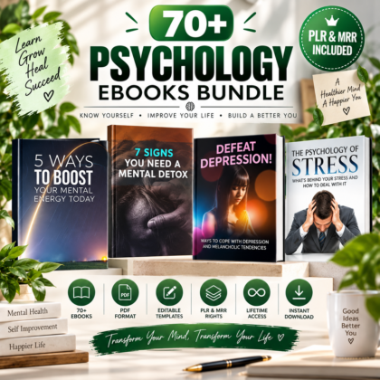 70+ Psychology eBooks Bundle |