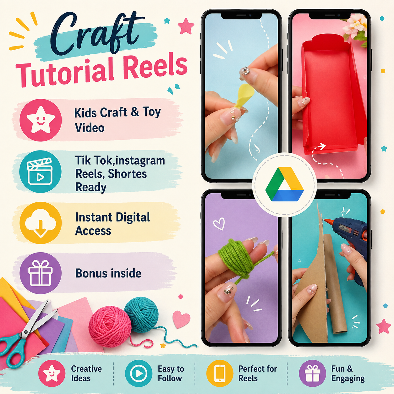 3000+ Kids Craft Videos Bundle - Image 2