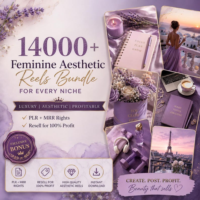 14,000+ Faceless Reels Bundle