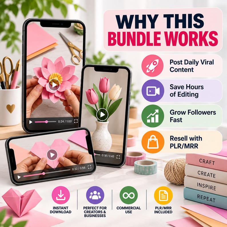 4000+ Viral Art and Craft Reels Bundle - Image 3